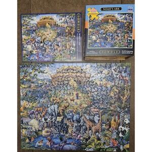 Dowdle Puzzles "Noah's Ark" 500 Piece Puzzle Made In The USA 16" x 20" COMPLETE